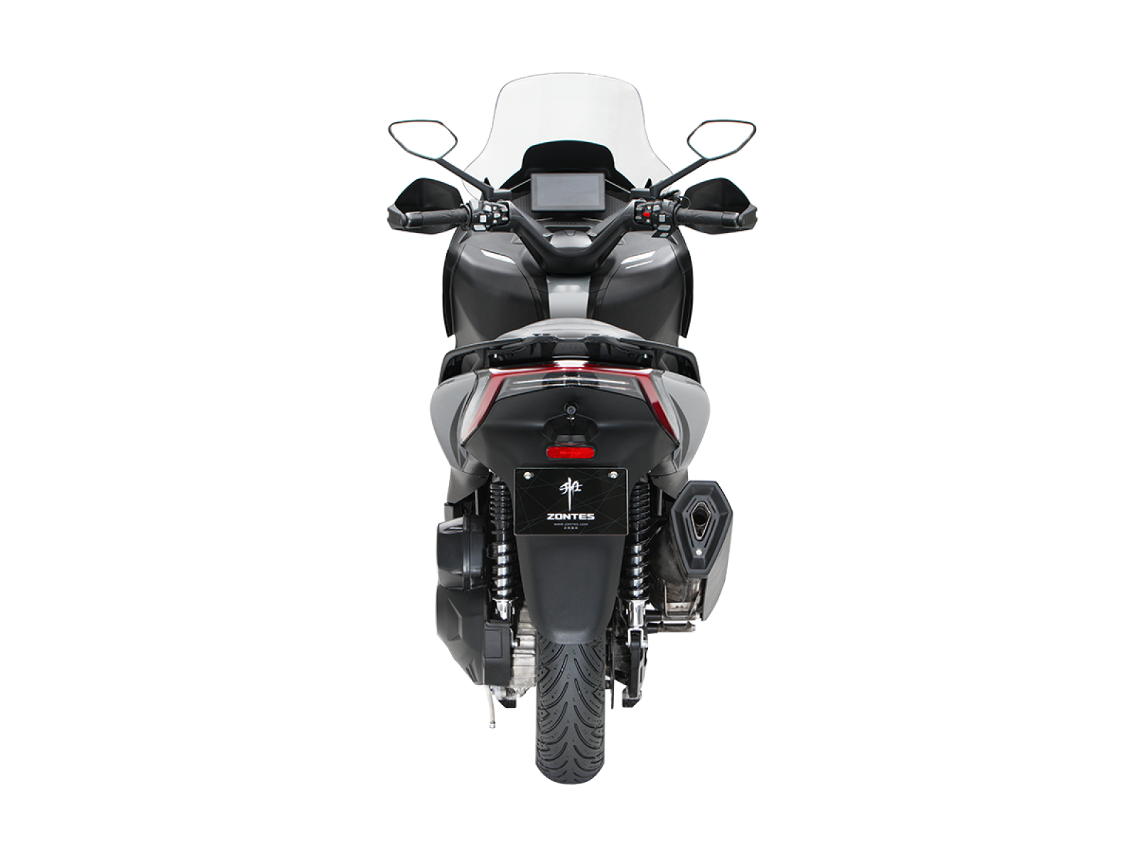 Максискутер ZONTES ZT368-K Gray